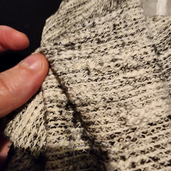 Zara Monochrome Textured Mini Dress - Picture 4 of 9